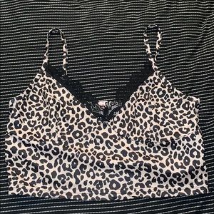 cheetah / leopard tank top